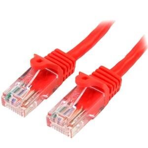 STARTECH 0 5m Red Snagless Cat5e Patch Cable-preview.jpg